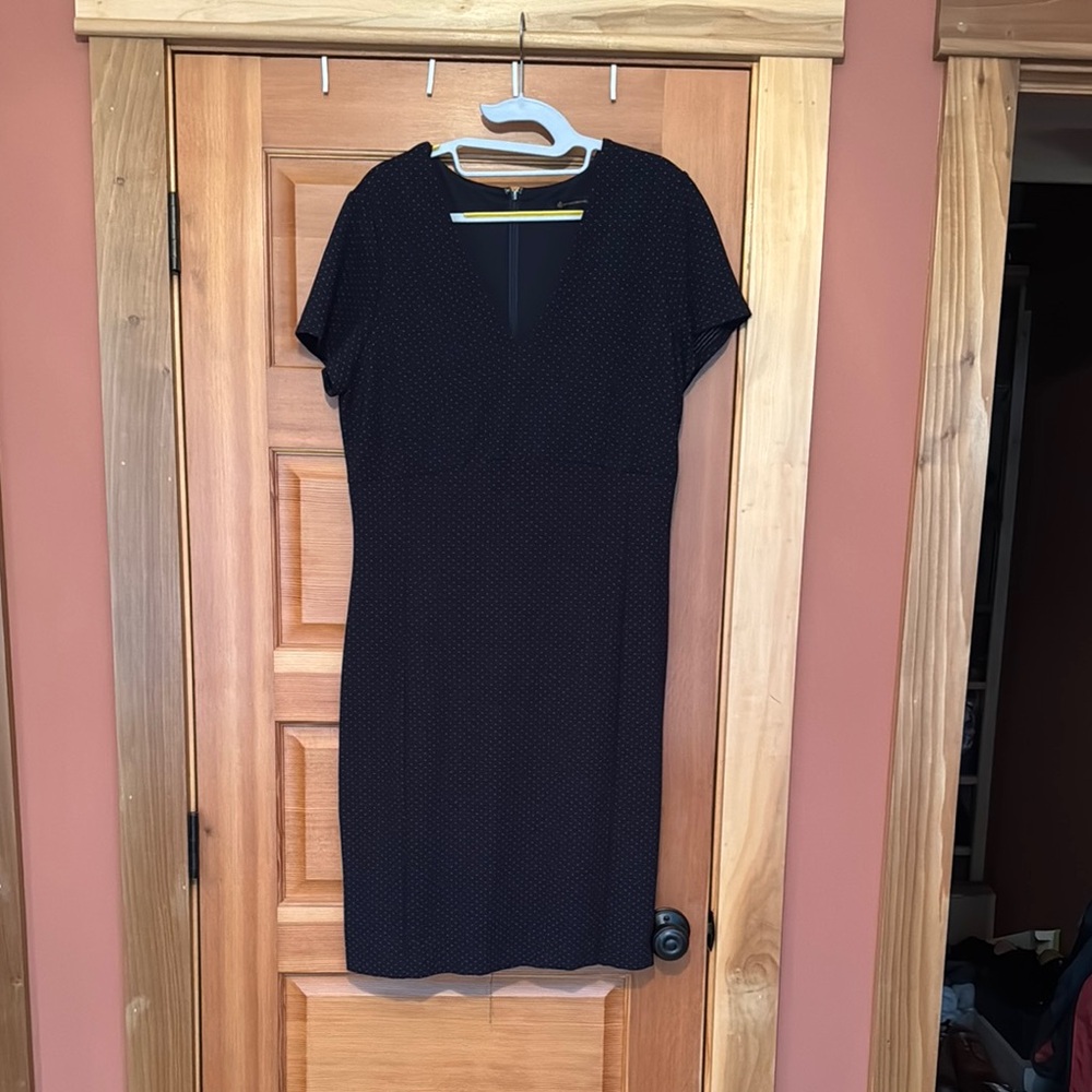 Elegant Dark Blue Dress